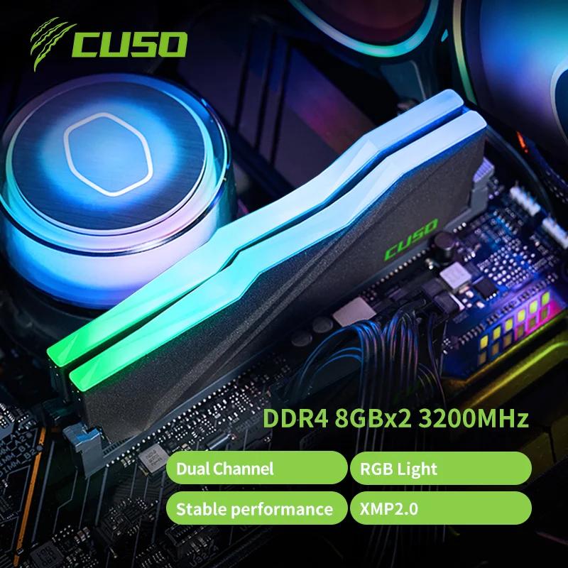 CUSO ޸ , ũž ӿ  ,  ä DDR4, RGB 3200mhz, 8GB, 16GB, 3600mhz, 3200mhz